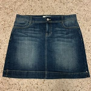Denim skirt